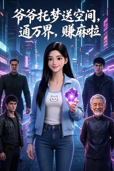 爷爷托梦送空间，通万界，赚麻啦短剧海报